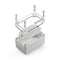 QILIPSU Junction Box with Mounting Plate, 110x80x70mm, Grey Plastic DIY Electrical Project Case, IP67 Waterproof