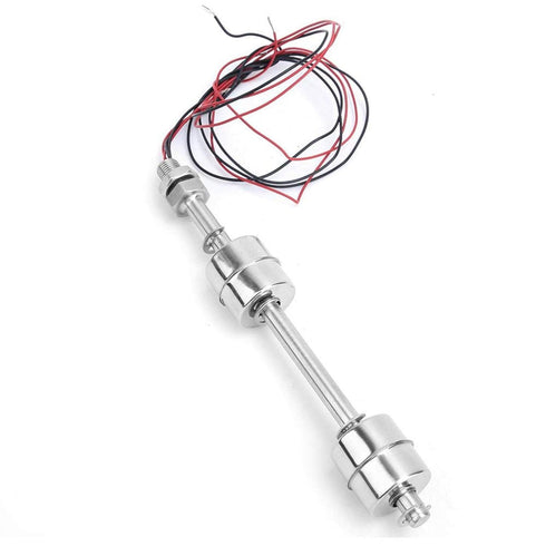 Water Level Sensor, Double Ball Level Sensor, Stainless Steel Double Ball Float Switch Water Level Controller Sensor Switch Sump Pump Float Switch for Tank Pool(150mm)
