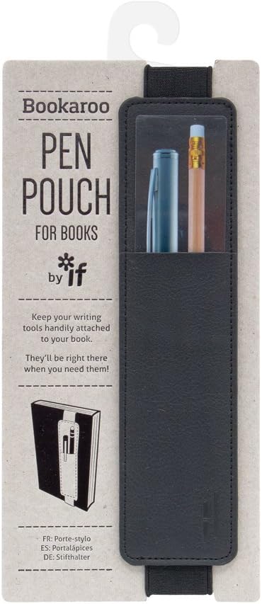 Bookaroo Pen Pouch, Black