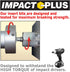 IVY Classic 45260 2-Inch #10-12 Slotted Power Bit, Impact Plus, 25-Pack