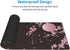 Sakura Cherry Blossom Large Gaming Mouse Pad 31.5x11.8in, Non-Slip Rubber Base, Waterproof Flower Design for Office/Game