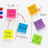 Early Buy Sticky Notes, 6 Bright Colors, 12 Pads, Self-Stick Notes 3 in x 3 in, 100 Sheets/Pad