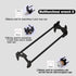 2pcs Multifunctional Sink Wrench, Universal Faucet Tool, 7 Sizes for Tight Spaces, Plumbing Tools for Kitchen Bathroom