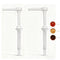 1/2 Pack 30ML Pump Dispenser White Pump for Cheese Dispenser - 30cc