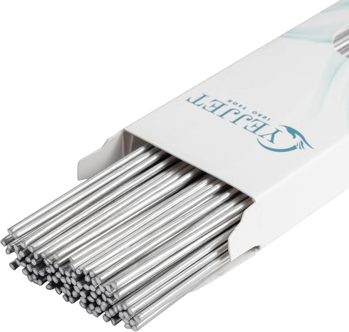 100 Rods Aluminum Welding Rod NO NEED Flux 1/16, Aluminum Repair, Brazing Aluminum Simple Solution (13" Length)