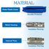 100PC Blue B Connectors, Silicone Filled Wet B Wire Gel Telephone Alarm Wire Crimp Splices