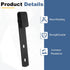 4Pcs (127.5x25mm, uxcell Sliding Barn Door Hardware Hanger, Mini Sliding Door Hardware for TV Stands Wardrobe Small