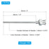 PATIKIL Blunt Tip Dispensing Needle 15G, 10 Pcs 1.5 Inch Stainless Steel Liquid Dispenser Needles with Lure Lock for Refilling Liquid Inks Adhesives Glue