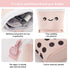 Cute Standing Pencil Case for Kids, Pop Up Pencil Box Makeup Pouch, Christmas Gift Corduroy Organizer (Pink)