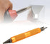 Double Ended Case Prep Multi Tool, Steel Chamfer Deburring Tools for Reloading Equipment Primer Pocket Cleaners