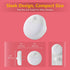 YUNLEX 2 Pack 3 Dimming, Plug in Red Sleep Night Light, Dusk to Dawn, Lighting Ways, Soft Glow, Stepless LED Lights