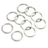 10Pcs Metal Washer Assortment, Stainless Steel Hardware Accessory Part Set Kit, 15mm OD 12mm ID Washer Set