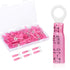 200 Pack Heat Shrink Ring Terminals - #10 Red, 22-16 AWG Marine Grade Heat Shrink Wire Connectors, Tinned Red Copper