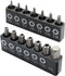 ROTATION 14-Piece Tamper Resistant Star Bits, Chrome Vanadium Steel, T5 - T40 Impact Grade Security Torx Bit Set