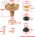 RK-14MH Repair Kit Metal Handle for Outside Faucet, Compatible with Woodford Model 14 and Model 18