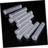 100pcs balacoo Floral Water Tubes White Flower Nutrition Containers for Fresh Flower Preservation Leakproof Test Tubes