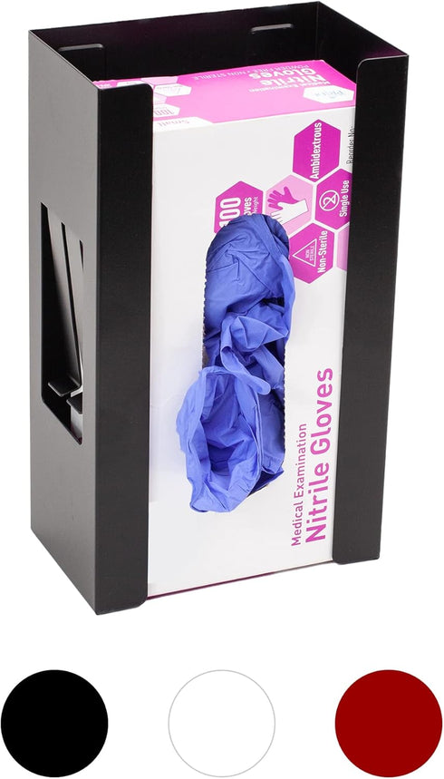EHOMEA2Z Magnetic Glove Holder, Durable Coated Steel Glove Dispenser, Space Saving Design for Work, Shop, Garage