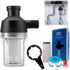 Spin Down Sediment Filter, Reusable Water Filter with 250 Mesh Screen, Leak-Proof Gasket for Water Heaters, Purifiers