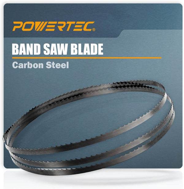 POWERTEC 59-1/2 Inch Bandsaw Blades, 3/8" x 18 TPI for Wen 3959, 1 Pack