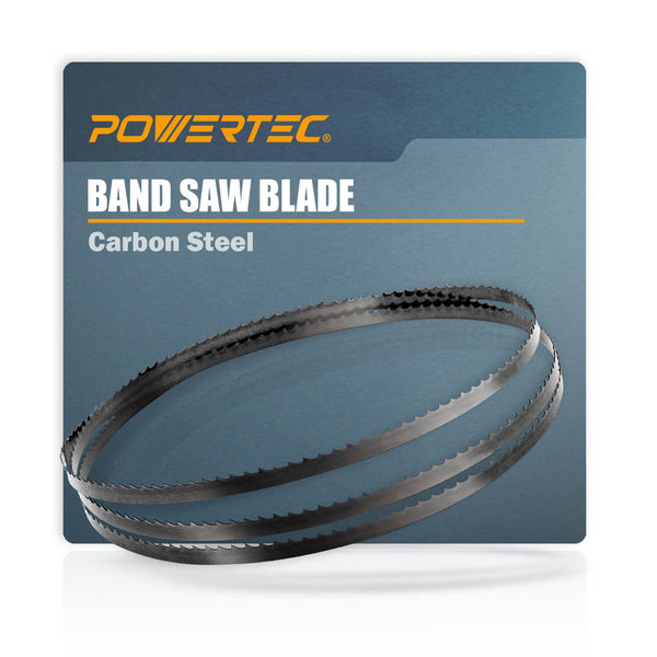 POWERTEC 59-1/4 Inch Bandsaw Blades, 1/4" x 24 TPI for Sears Craftsman, Ryobi, B&D, 1 Pack