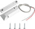 Aoje-Link OC-55 NC + NO Rolling Door Contact Magnetic Reed Switch Alarm Sensor with 3 Wires, Zinc Alloy, 1pcs