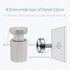5/8" x 1" Wall Standoff Mounts Screws, Lantee 8 Pcs Stainless Steel Mounting Hardware for Signs, Glass, Panels