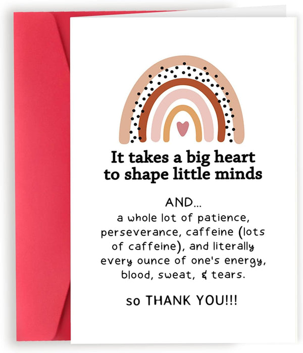 Londue Teacher Appreciation Gifts for for Women Men, Thank You Cards for PE