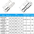 120 Pcs Heat Shrink Bullet Connectors, Insulated Waterproof Marine Bullet Terminals for Automotive, Electronics