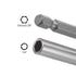 uxcell 4pcs 1/4 Inch Hex Shank by 4 Inch Magnetic Bit Holder Extension for Power Tool