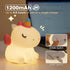 Dimmable VTIGER Unicorn Night Light, LED Squishy Cute Lamp, Kids Baby Bedroom Nightlight, Rechargeable Touch Lamp