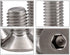 Fullerkreg 18-8 Stainless Steel Hex Drive Flat Head Screw, M5 x 0.8 mm Thread, 40 mm Long, Pack of 25