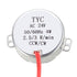 uxcell Synchronous Gear Motor, AC 24V 2.5-3RPM Electric Motor for Electric Fan, CCW/CW 4W