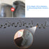 1400 Plastic Welder Staples, 0.6 0.8mm Wave Hot Staples for Plastic Welding Supplies to Repair Car Bumpers, Cracks
