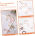 NUOBESTY 10pcs Cross Clip Letter Paper Clips, Large Paper Clips for Church, Office, Cartoon Big Paper Clip