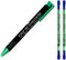 Dry Highlighter Pen for Bible/Book with 2 Pack Refill (Green)