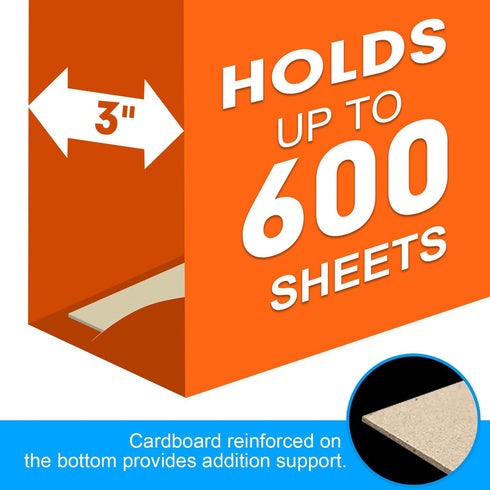RAZCC Extra Capacity Hanging File Folders, 60 Pack Letter Size Reinforced with 3 Inch Expansion for Bulky Files