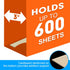 RAZCC Extra Capacity Hanging File Folders, 60 Pack Letter Size Reinforced with 3 Inch Expansion for Bulky Files