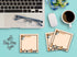 Sticky Notes 12 Pack 3"x3" 50 Sheet Count Per Pad, Beagle, Cute Funny Memo Note Pads Stationery Journal Planner Paper