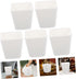 5pcs OUNONA Hanging Cup Holder for Rolling Cart Utility Cart Accessories Small Storage Boxes