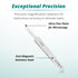 Excelta Ultra Fine Point Tweezers, Mini Straight Tapered, 4.25" Anti-Magnetic Stainless Steel