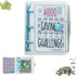 Mini 1000 Budget Binder with Cash Envelopes, Envelope Savings Challenge Binder, Reusable Budget Planner for Saving