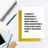 RUALOVE Funny Thank You Card, Thank You Gifts Card for Teacher Boss Coworker, Thanks for All You Do Card, Office