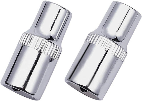 Utoolmart 2 Pcs 1/4 Inches Drive 6-Point Shallow Socket, 5.5mm Metric Chrome Vanadium