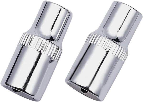 Utoolmart 2 Pcs 1/4 Inches Drive 6-Point Shallow Socket, 5.5mm Metric Chrome Vanadium