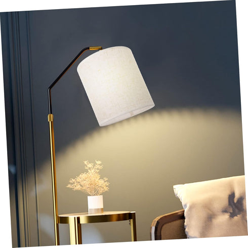 Bulbs DOITOOL Linen Lamp Shade Replacement for Light Cover for Floor and Desk Lamps Easy Install Warm Atmosphere