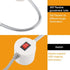 Fdit 30LED 2W Daylight LED Sewing Machine Light Lamp with Magnetic Base, Flexible Clamp Desk Lamp (US-Plug)
