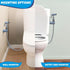 Premium Bidet Sprayer - Handheld Bide Jet Spray for Toilet | Adjustable Water Pressure | Leak-Proof Stainless Steel