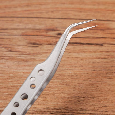 Wolfride Precision Stainless Steel Tweezers Tool Set for Electronics Repair and Crafting, 5 Pcs