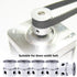 GT2 20 Teeth 5mm Bore Timing Pulley Aluminum Synchronous Wheel, Compatible with RepRap 3D Printer Prusa i3, 5pcs