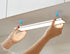 Bairuiin 12 Closet Counter pacs Metal Adhesive Strips for Magnetic Under Cabinet Lights for Stick-on Magnet Light